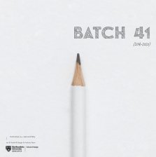 Batch 41 DFI Book 2020 book cover