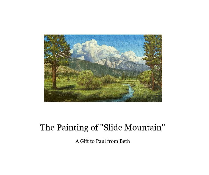 Ver The Painting of "Slide Mountain" por Mike Callahan