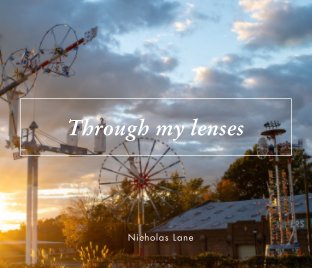 Through my lenses book cover