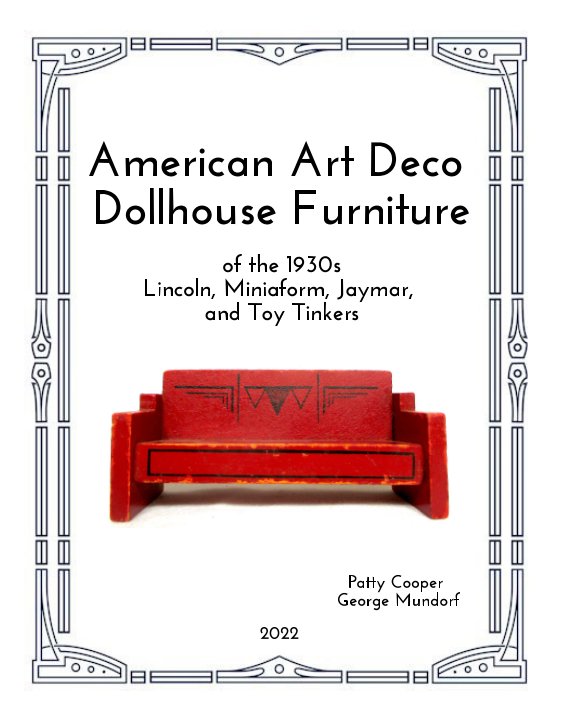 View American Art Deco Dollhouse Furniture by Patty Cooper, George Mundorf