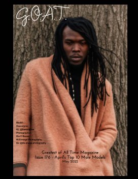 GOAT Issue 176 Aprils Top 10 Male Models book cover