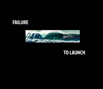 Failure to launch book cover