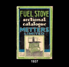 1937 Metters Sydney Fuel Stove Catalogue Facsimile Edition book cover