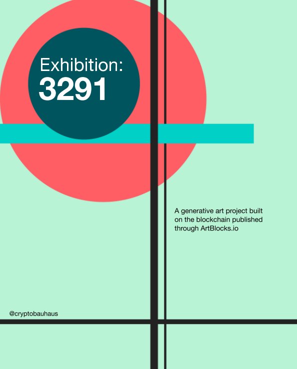 View Exhibition: 3291 by @cryptobauhaus