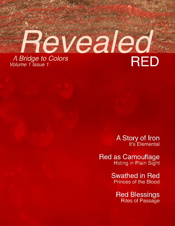 Bekijk Revealed Colors Vol. 1 No.1 RED op Patricia Lee Harrigan