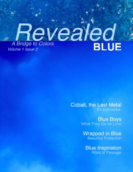 Revealed Colors Vol.1 No. 2 BLUE book cover