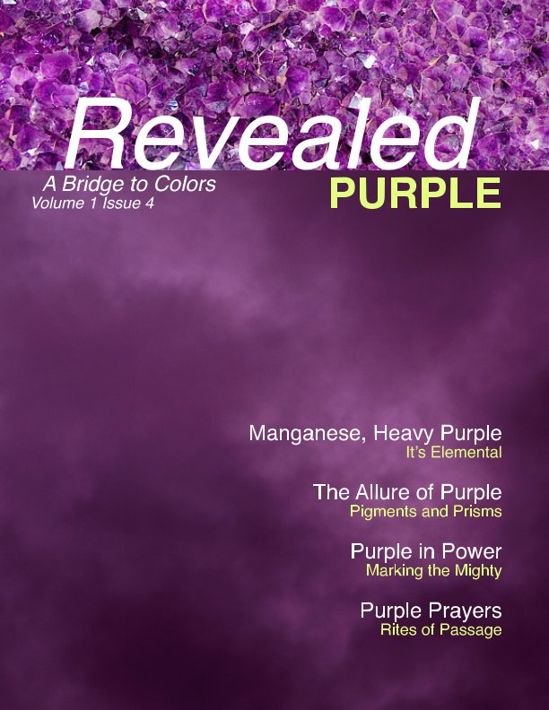 View Revealed Colors Vol. 1 No. 4 PURPLE by Patricia Lee Harrigan
