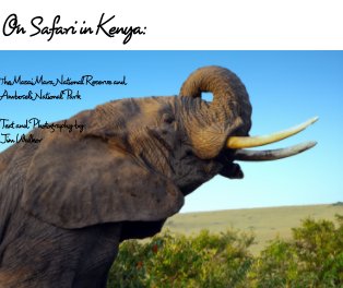 On Safari in Kenya book cover