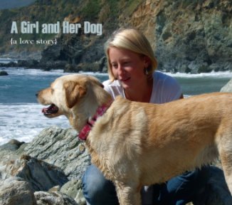 a girl and her dog book cover