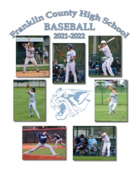 Franklin County High School Baseball 2021-2022 book cover
