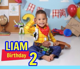 Liam's 2 Birthday book cover