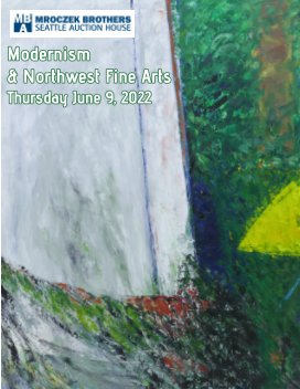 June 9 2022 Modernism and Northwest Fine Arts Auction book cover