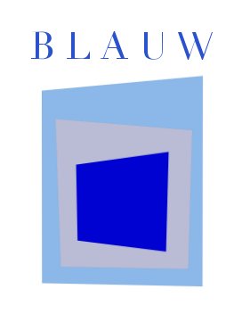 blauw book cover