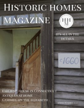 Historic Homes Magazine book cover
