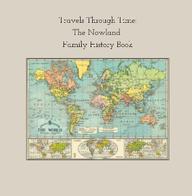 The Nowland Family History Book book cover