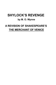 Shylock's Revenge book cover