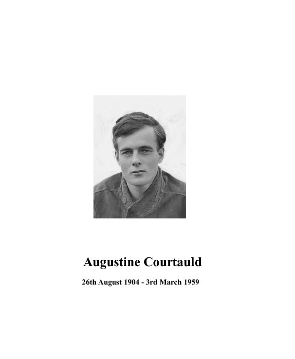 View August Courtauld Album by Courtauld