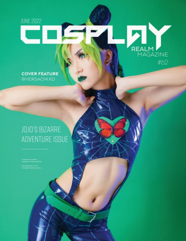 Bekijk CosplayRealmMagazine No. 62 op Emily Rey, Aesthel