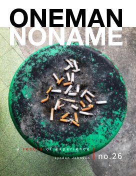 oneman noname - a record of experience 26 book cover
