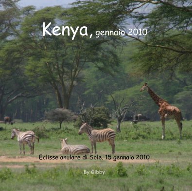 Kenya, gennaio 2010 book cover