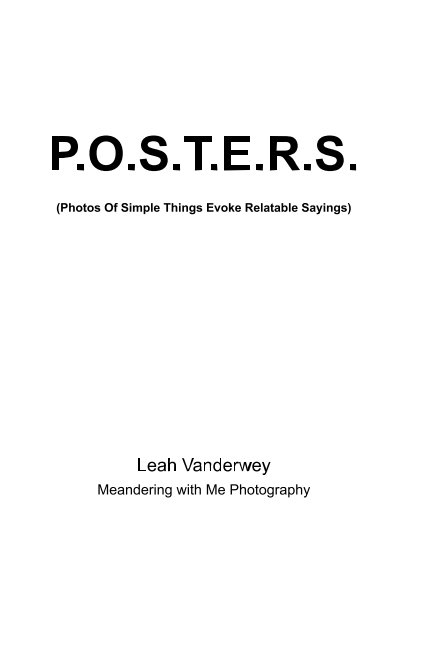 Visualizza Posters di Leah Vanderwey