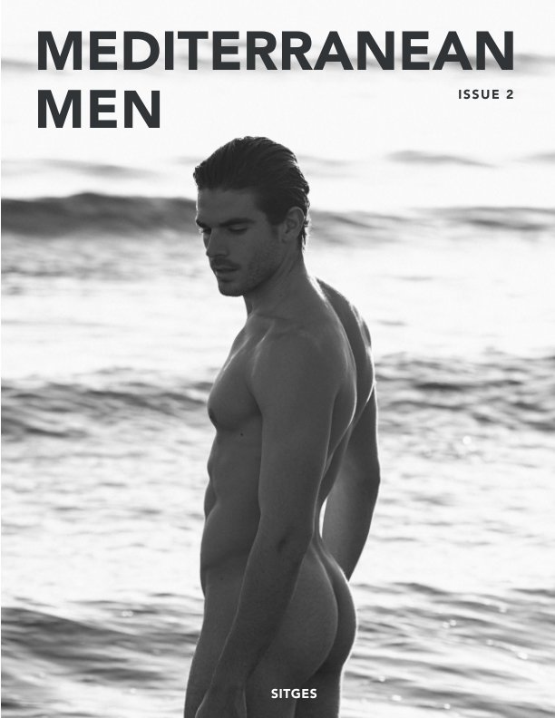 View Mediterranean Men: Issue 2 Cover Emilio Alaraz by Mediterranean Men Magazine