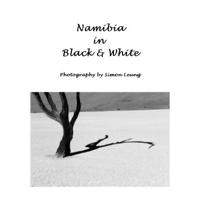 Namibia in Black & White book cover