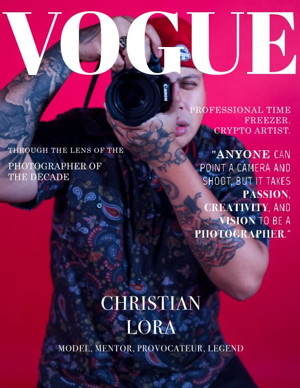 Bekijk Vogue op Kimberly Sanchez