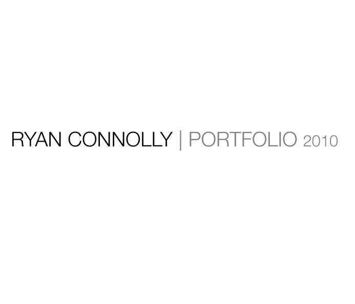 View Portfolio by Ryan Connolly