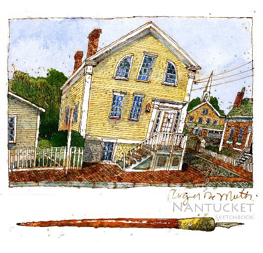 View Nantucket Sketch Book by Roger De Muth