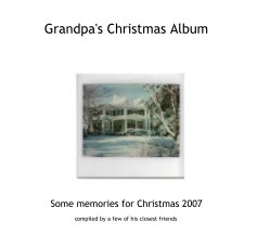 Grandpa's Christmas Album book cover
