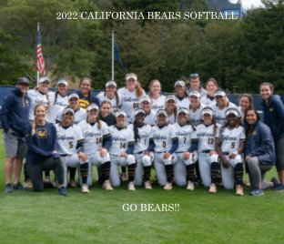 2022 California Bears Softba book cover