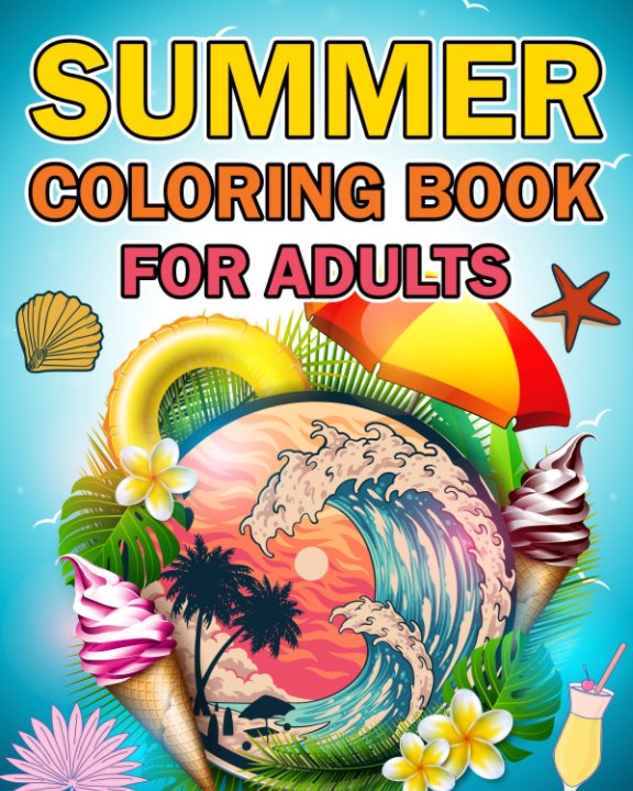 View Summer Coloring Books by The Little French