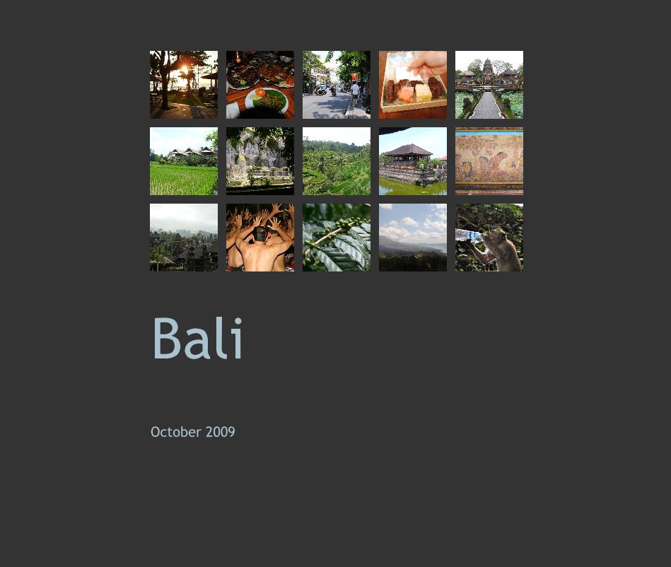 Ver Bali por Kim Bratanata