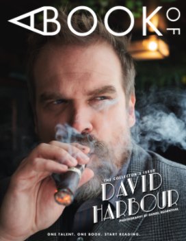 A BOOK OF David Harbour book cover