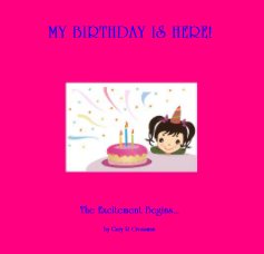 MY BIRTHDAY IS HERE! book cover