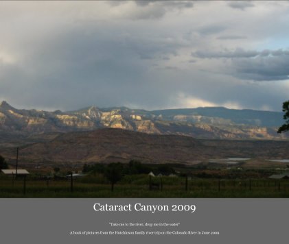 Cataract Canyon 2009 book cover