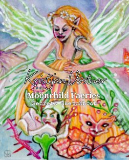 Moonchid Faeries Secrets Sketchbook book cover