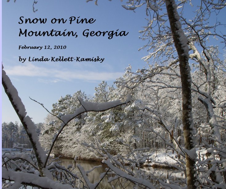Ver Snow on Pine Mountain, Georgia por Linda Kellett-Kamisky