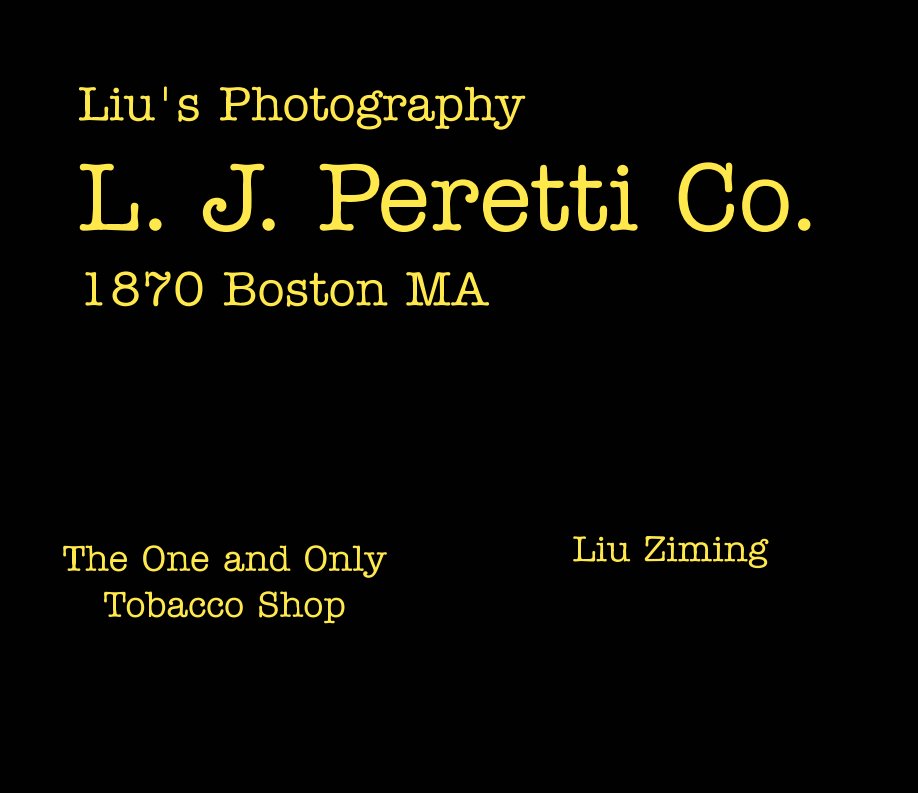 Ver Liu's Photography L. J. Peretti Co. por Ziming Liu