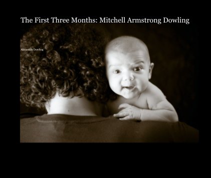 The First Three Months: Mitchell Armstrong Dowling book cover