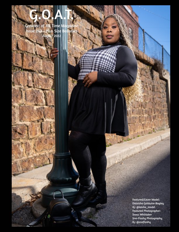 View GOAT Issue 242 Plus Size Beauties by Valerie Morrison, O Hall