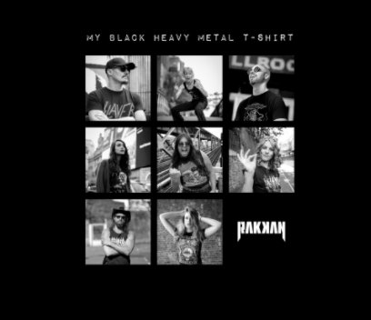 My Black Heavy Metal T-Shirt (Premium Hardcover) book cover