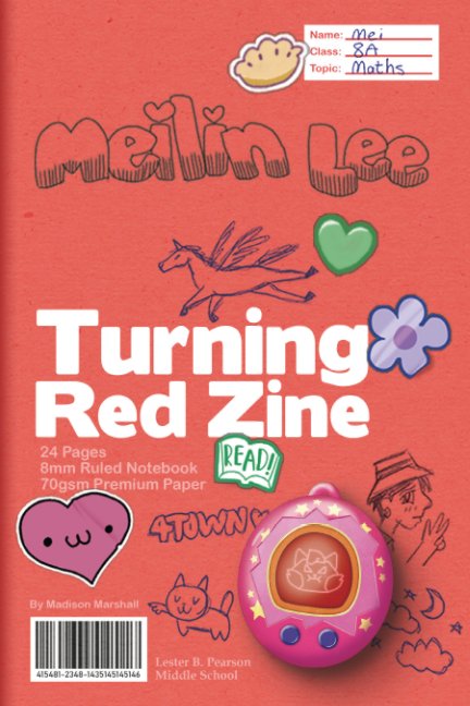 View Turning Red Zine by Madison Marshall