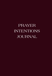 Prayer Intentions Journal book cover