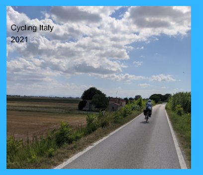 Cycling Italy 2021 book cover