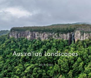 Australian landscapes book cover
