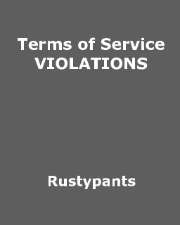Terms of Service VIOLATIONS book cover