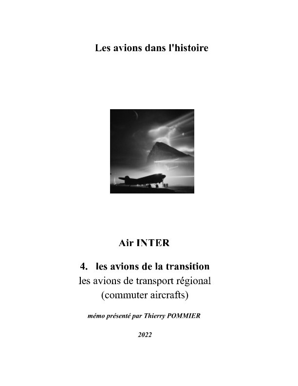 View T4b Air Inter les avions de la transition by Thierry POMMIER