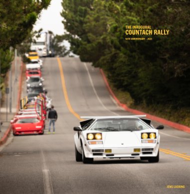 Lamborghini Countach Rally - 50th Anniversary book cover